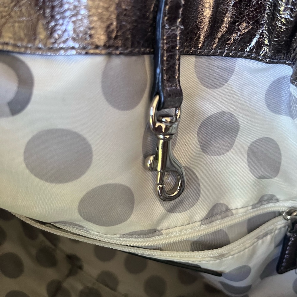 Coach Metallic Brown Tote Bag, used in good condition - Picture 8 of 9